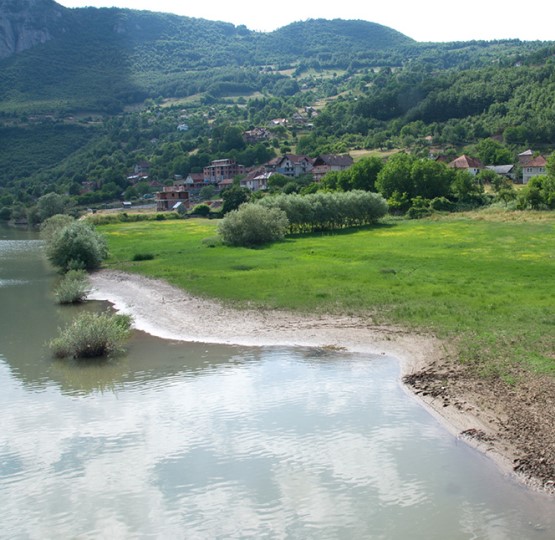 Fshati Gazivoda në Kosovë