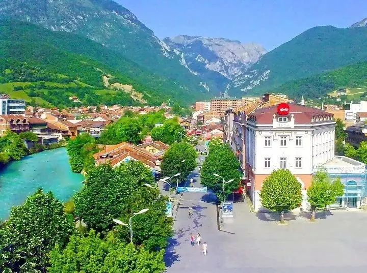 Peizazh nga Gryka e Rugovës pranë Pejës