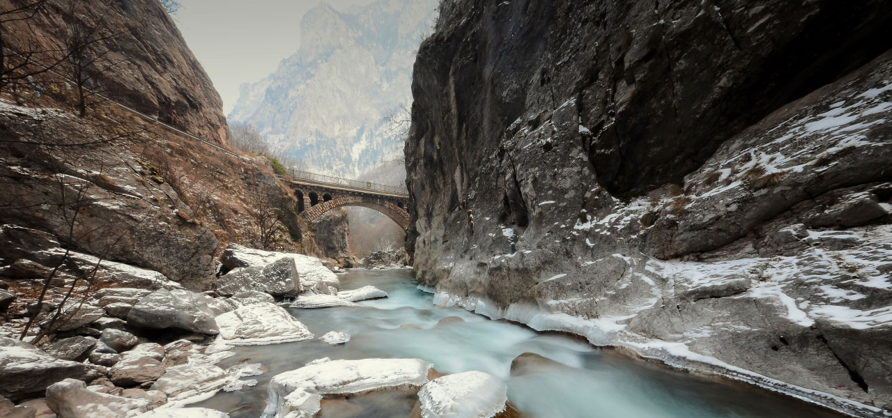 Rugova Schlucht